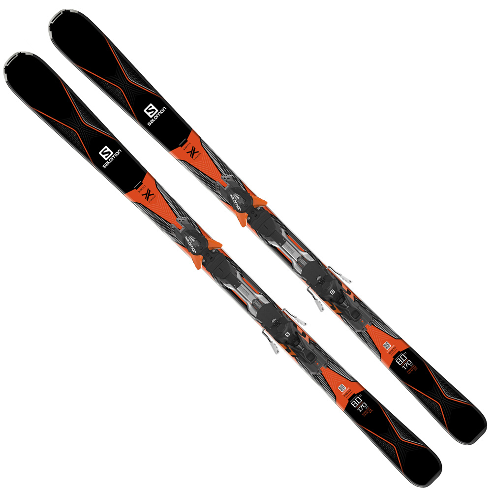 Salomon X Drive Ti Ski Xt Bindung L Black Orange Fun