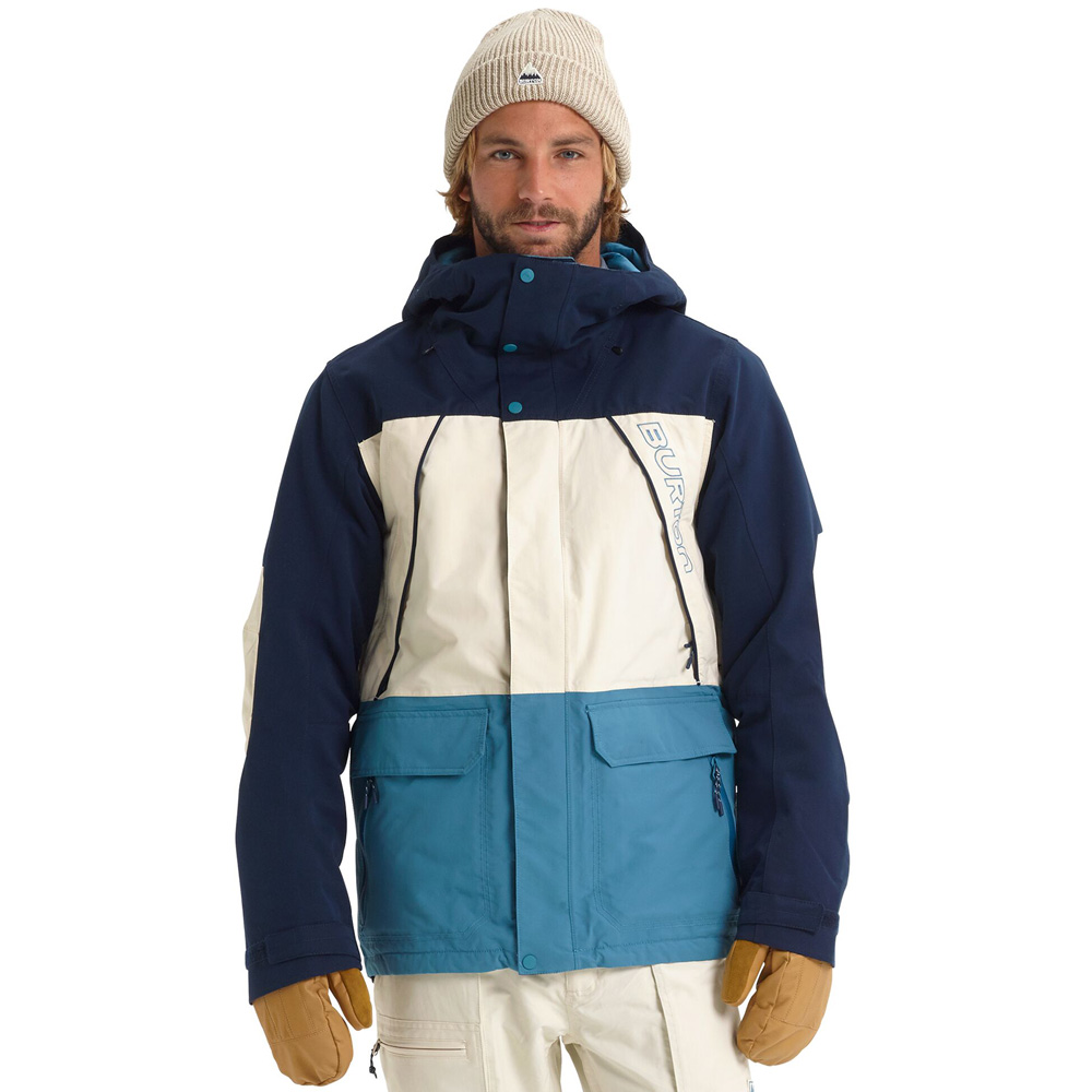 Burton Breach Jacket Dress Blue/Almond Milk/Storm Blue günstig online kaufen