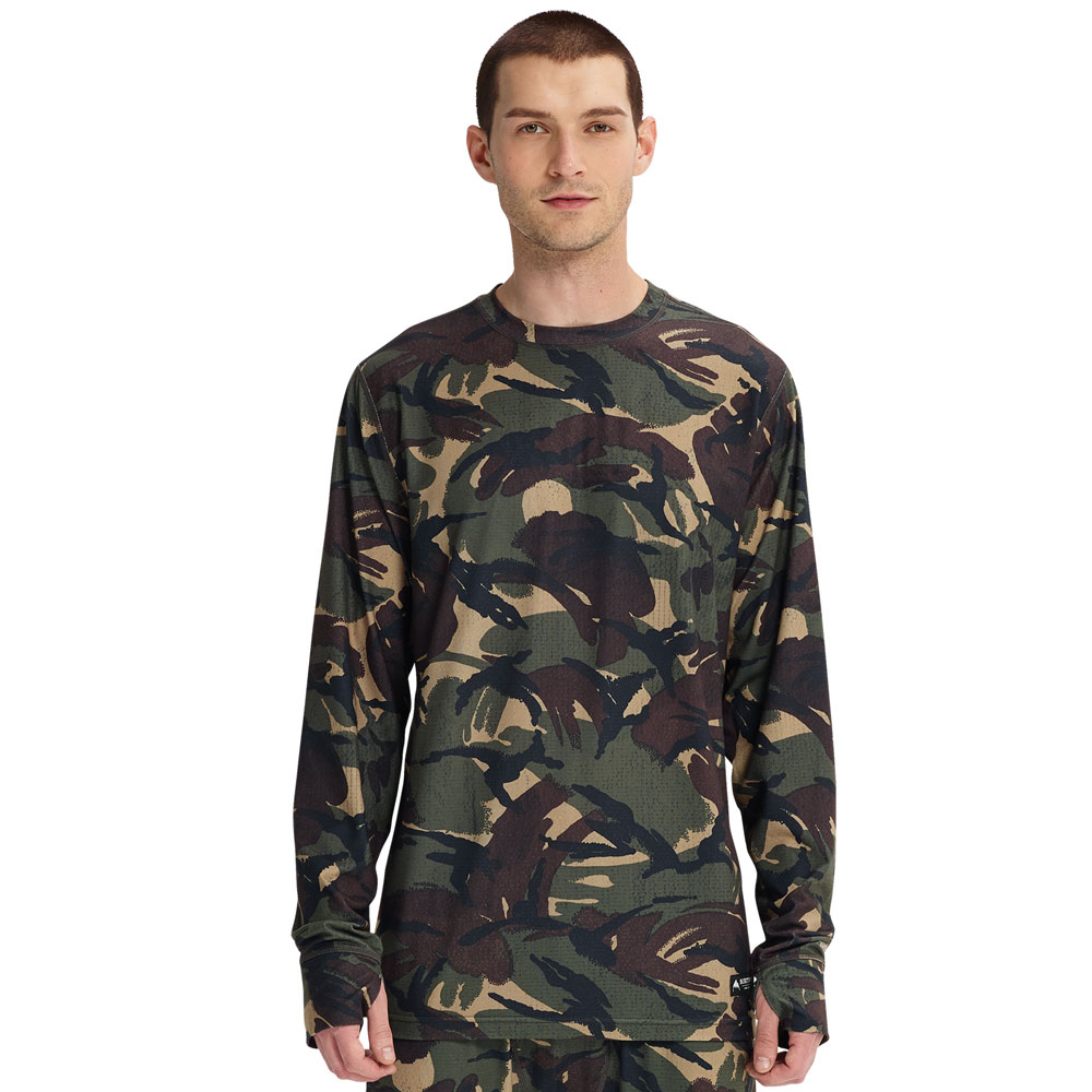 Burton MDWT Midweight Crew Herren-Funktionsshirt Seersucker Camo günstig online kaufen