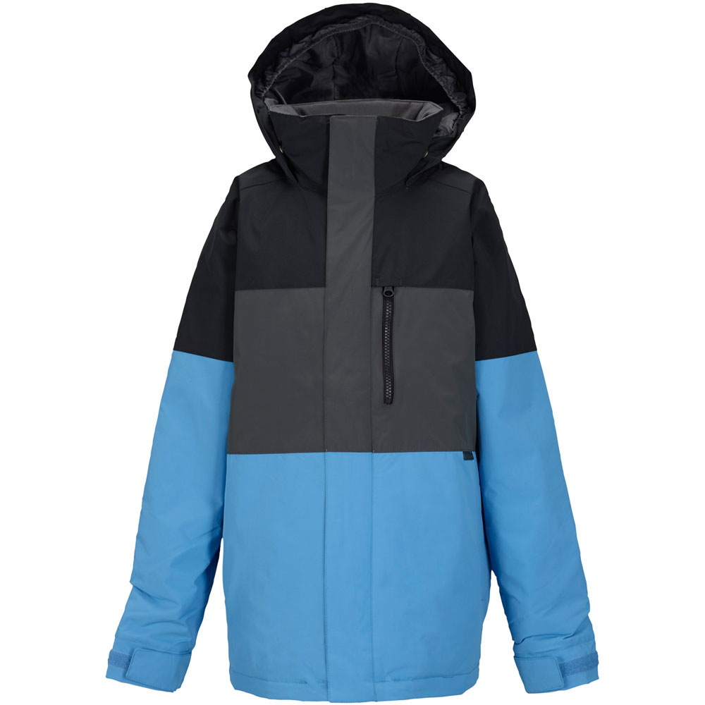 Burton Boys Symbol Jacket KinderSnowboardjacke True Black Block Fun