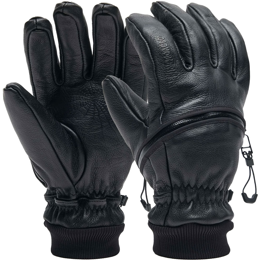 Deathgrip Ghoul Leather Glove Black günstig online kaufen