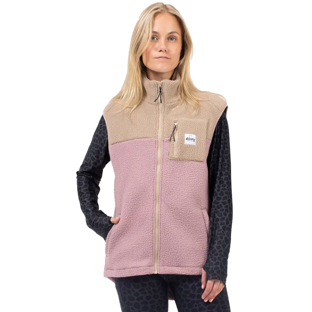 Eivy Lumberjackie Sherpa Vest Sand/Faded Woodrose günstig online kaufen