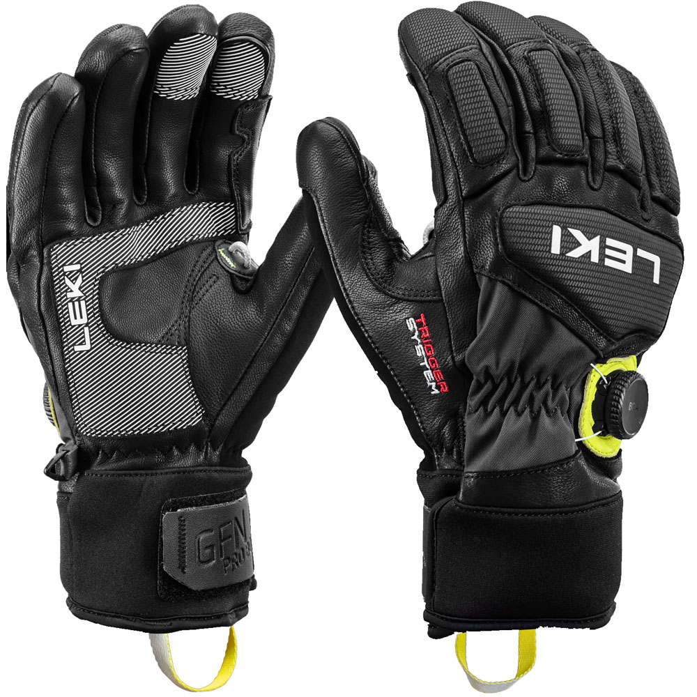 Leki Griffin Tune 3D Boa Black Graphite Ice Lemon günstig online kaufen