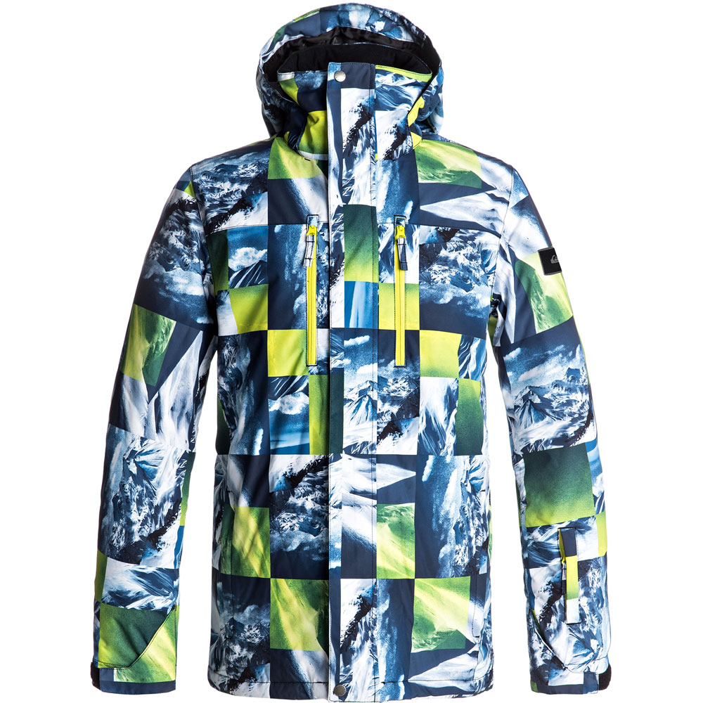 Quiksilver Mission Printed HerrenSkijacke Sulphur Spring FunSport