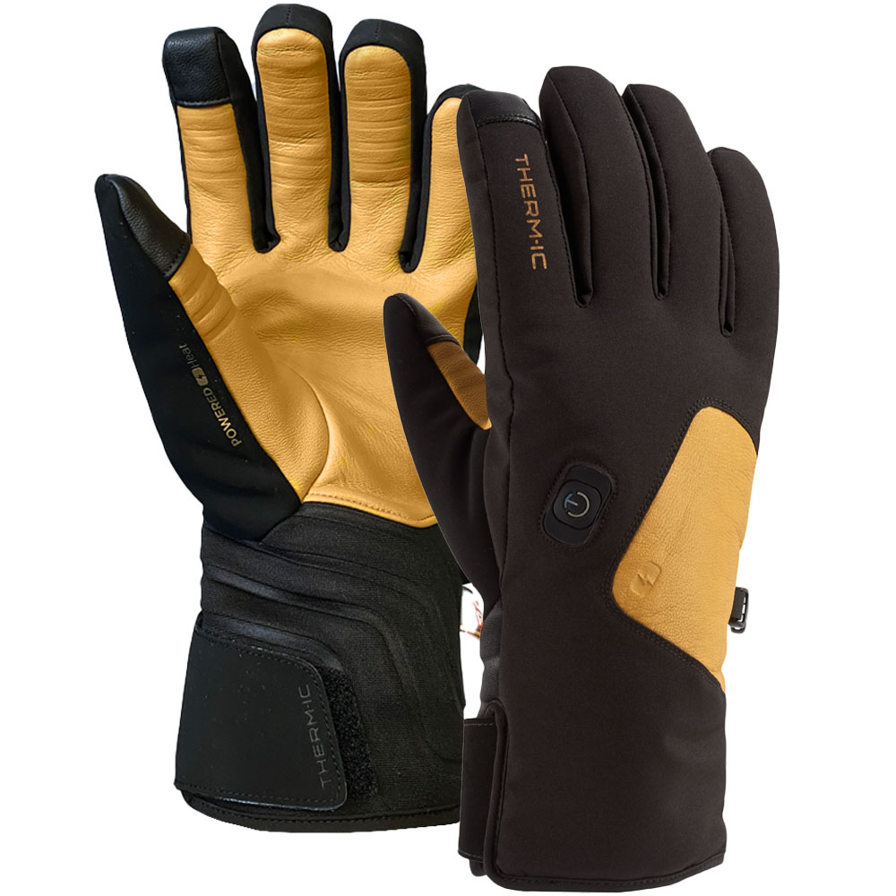 Therm-ic Ski Light Gloves Black/Yellow günstig online kaufen