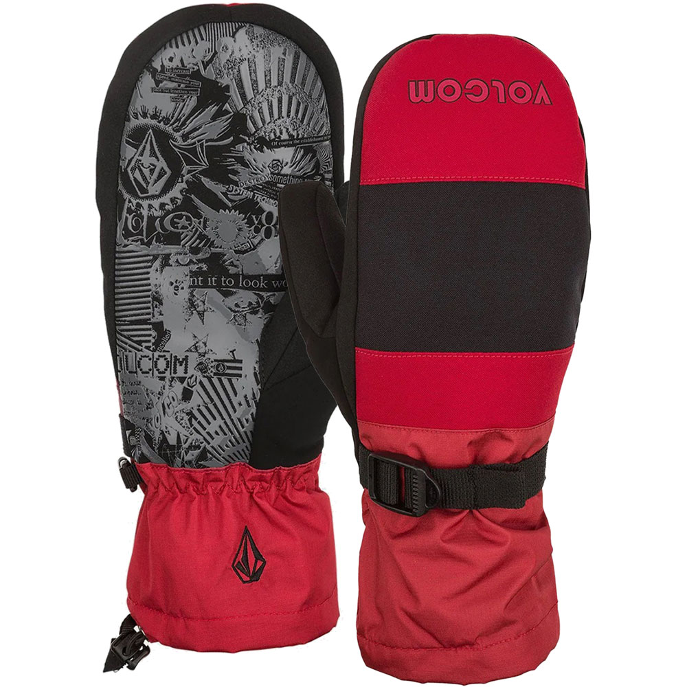 Volcom Stone Brighton Mitten Red günstig online kaufen