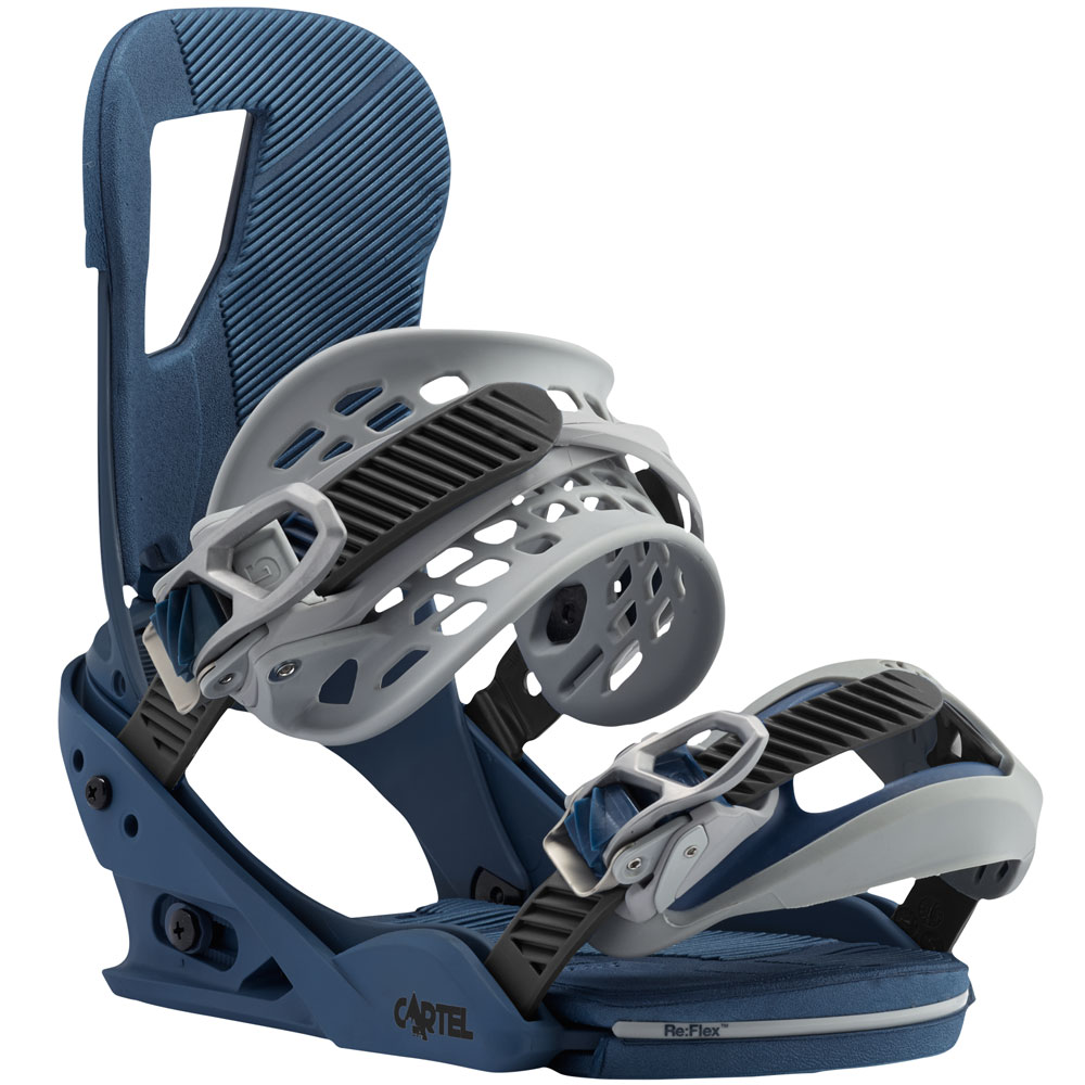 Burton Cartel ReFlex Snowboardbindung 2017 Blue Steel FunSportVision