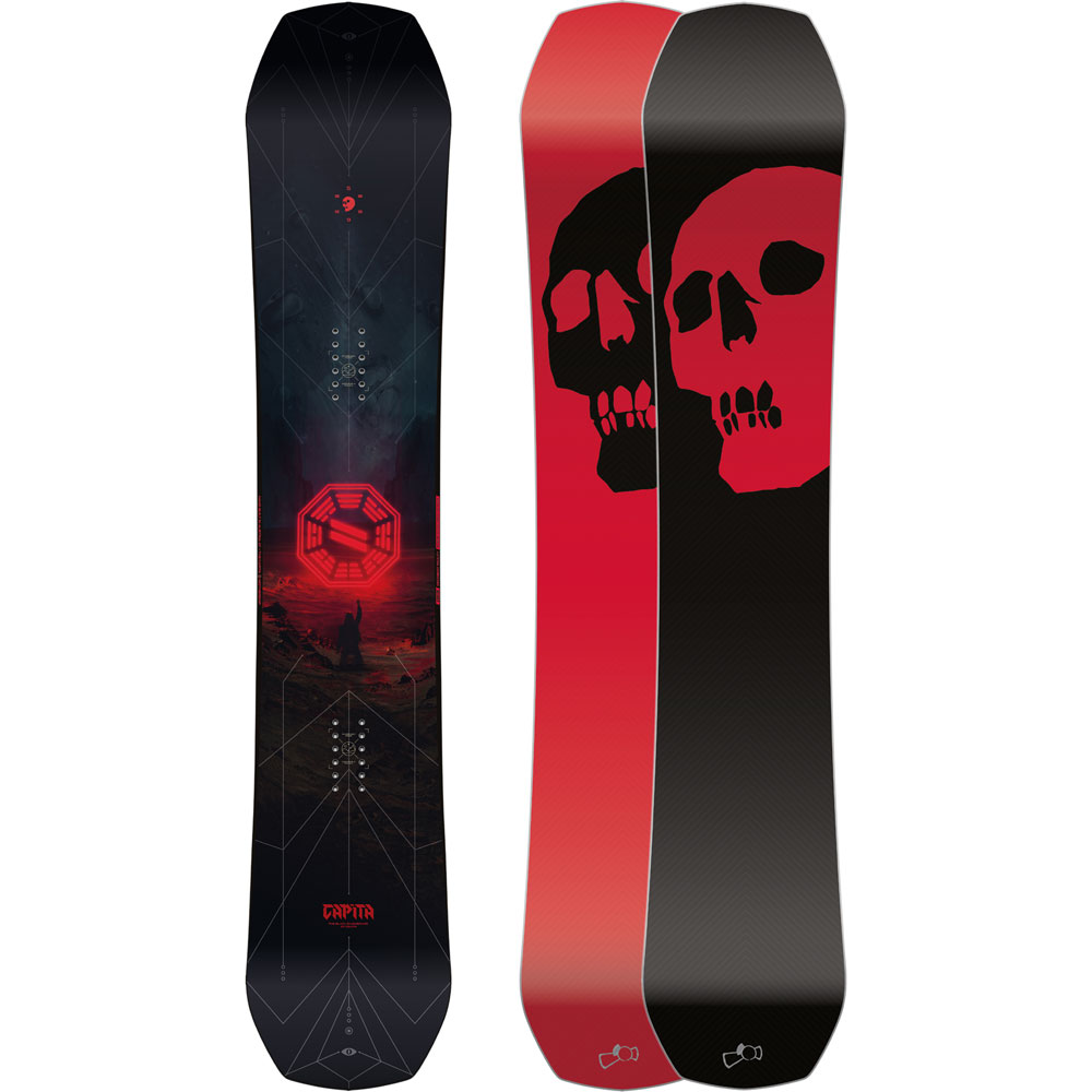 Capita Black Snowboard of Death 2020 FunSportVision