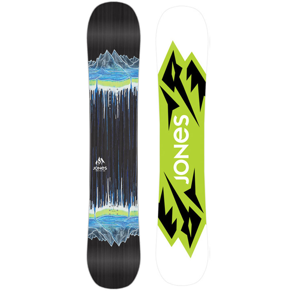 Jones Mountain Twin Snowboard (158cm) Wide 2014 FunSportVision