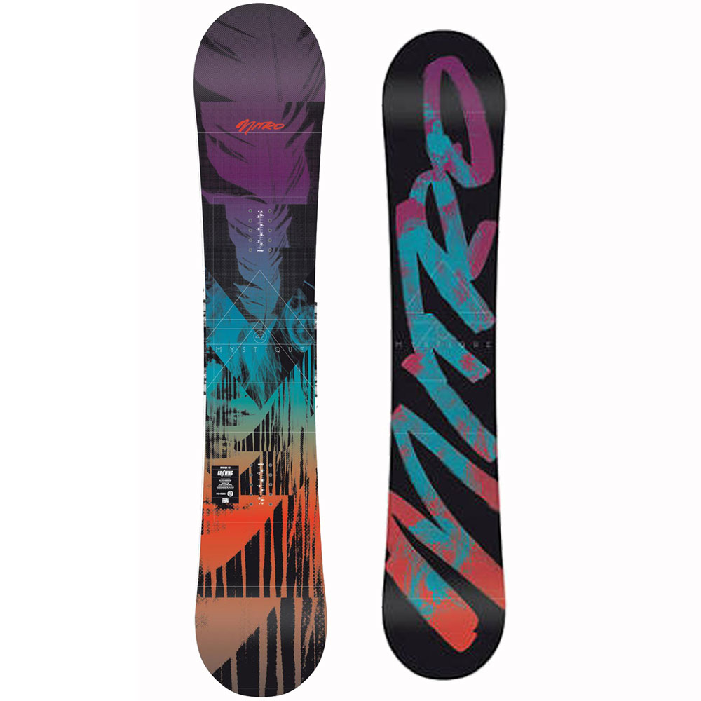 Nitro All Mountain Snowboard Nitro Mystique Women's All Mountain