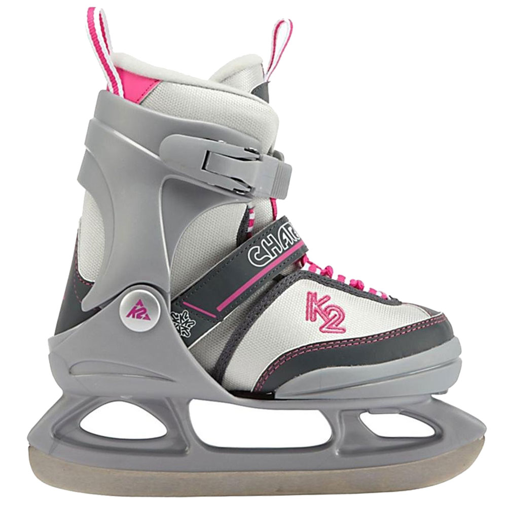 K2 Charm Ice Junior Schlittschuhe (grey pink) FunSportVision
