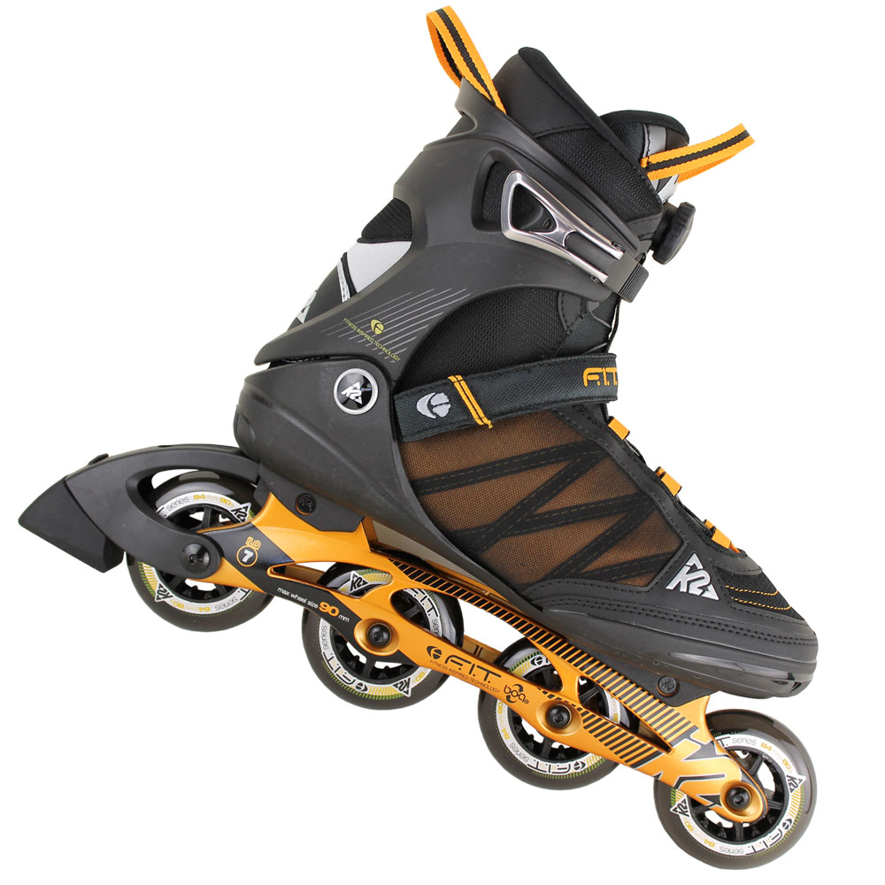 K2 F.I.T Boa M Inline Skates 3040000 (Black Gold) FunSportVision