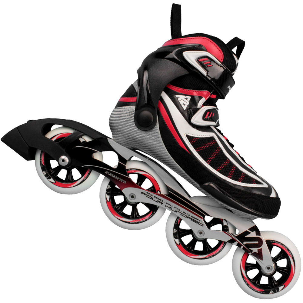 K2 Radical 100 M Inline Skates (Black Red) 2013 FunSportVision