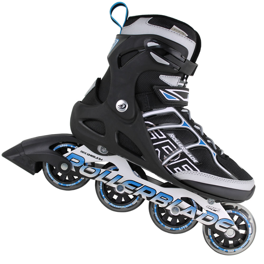 rollerblade sirio xt 82 inline skates (black blue)