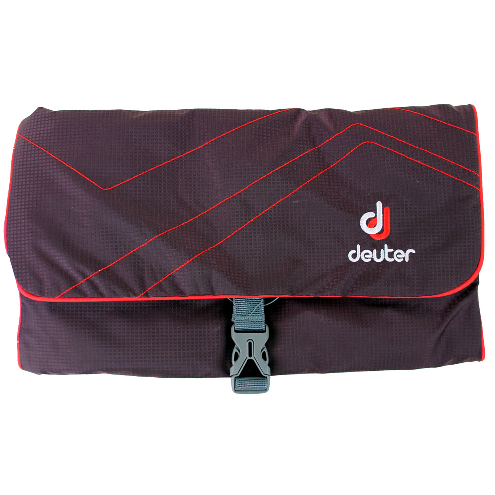 Deuter Wash Bag II Waschtasche Aubergine/Fire günstig online kaufen