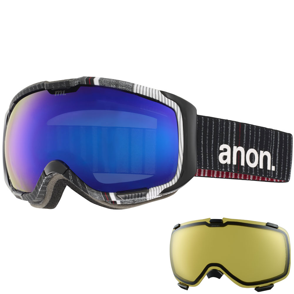 Anon M1 Snowboardbrille Stryper/Blue Cobalt FunSportVision