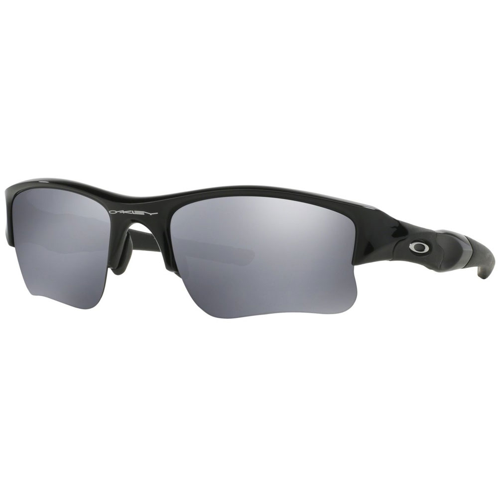 Oakley Flak Jacket XLJ Jet Black/Black Iridium Polarized FunSportVision