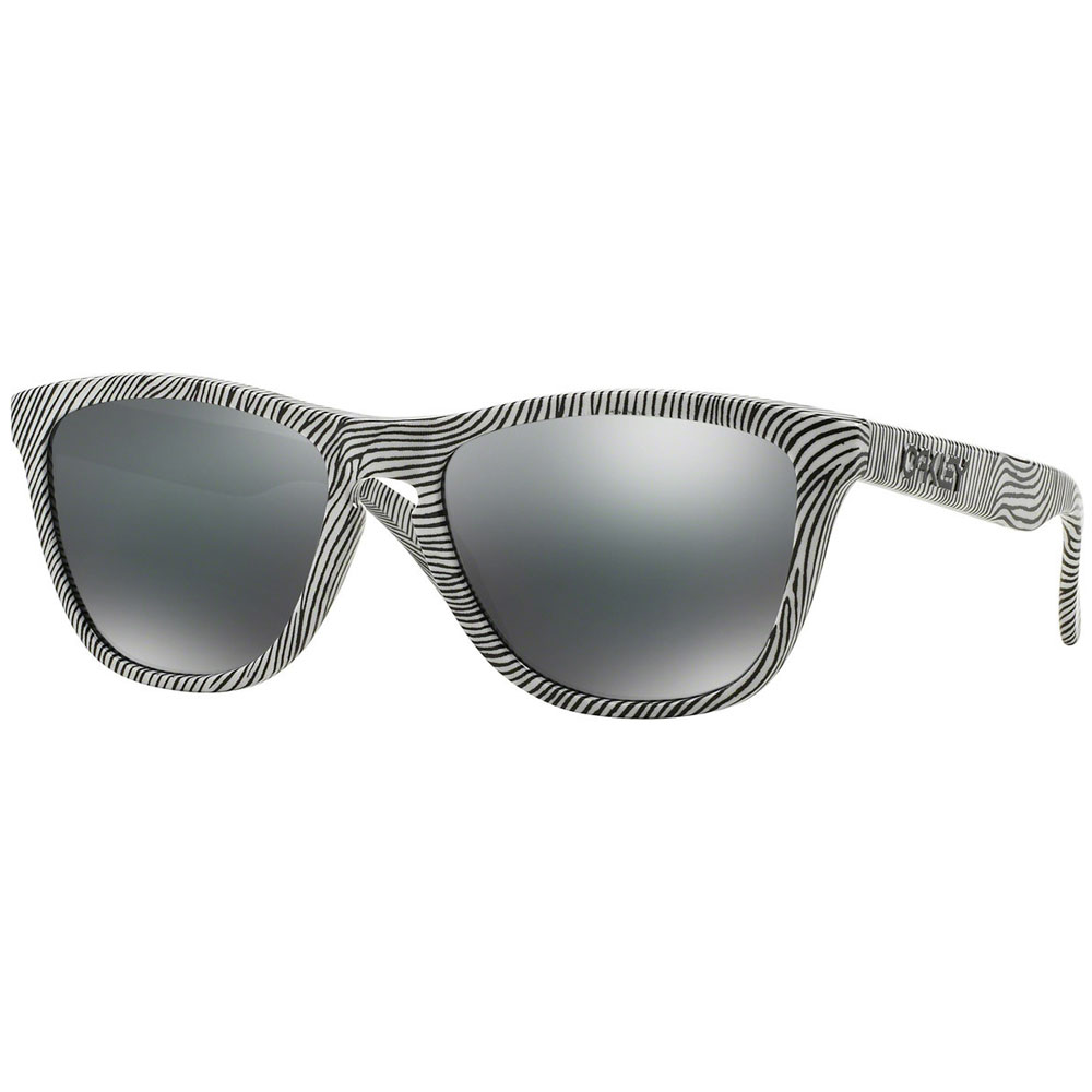 Oakley Frogskins Fingerprint Black White/Black Iridium günstig online kaufen