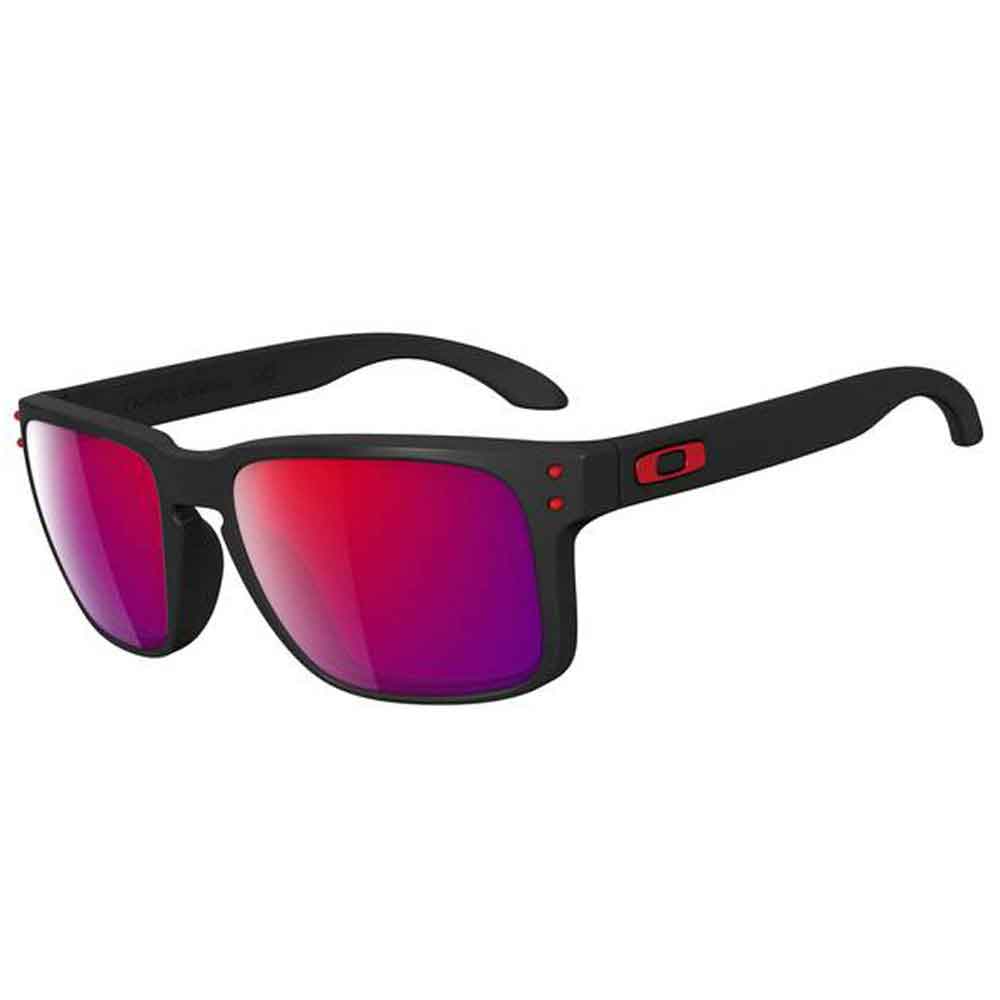 Oakley Holbrook Matte Black/Positive Red Iridium Fundgrube günstig online kaufen