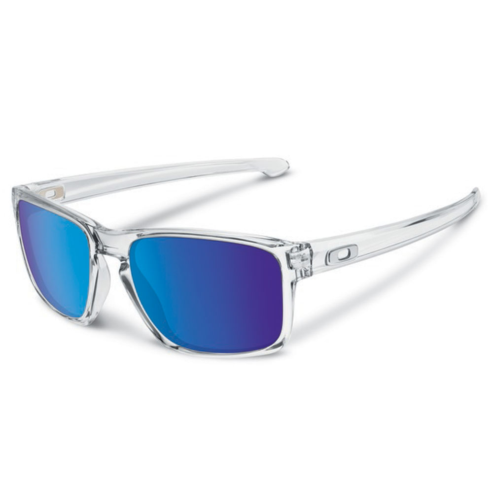Oakley Sliver Sonnenbrille Polished Clearsapphire Iridium Fun Sport Vision 