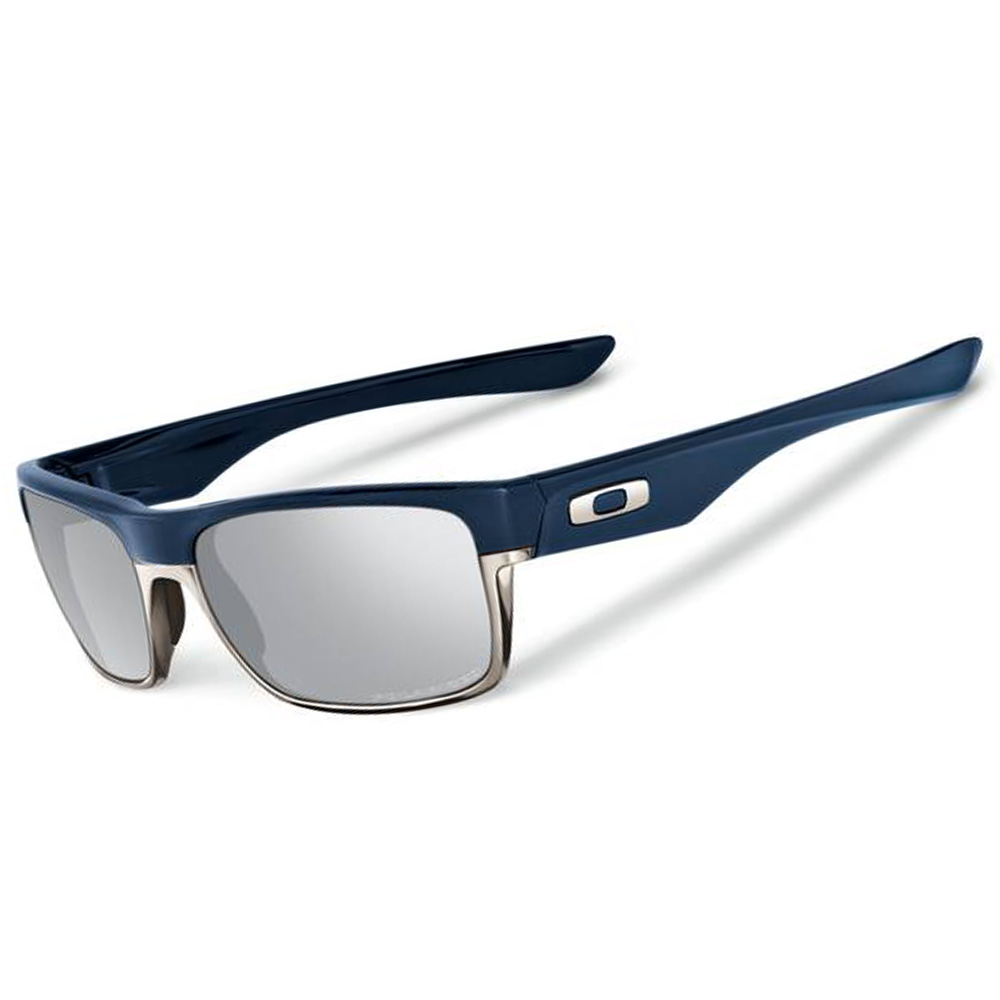 Oakley Twoface Oo9189 15 Matte Navy Chrome Iridium Polarized Fun Sport Vision