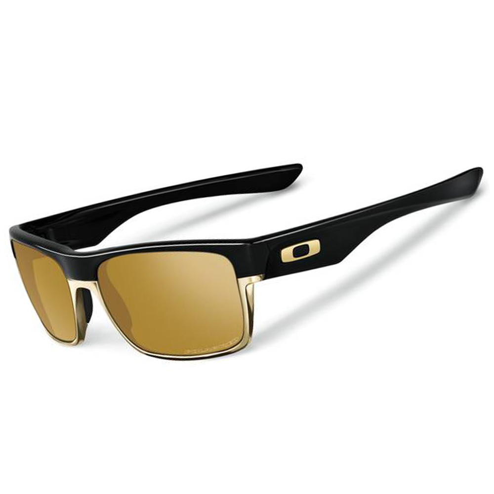 Oakley Twoface Oo9189 18 Polished Black 24k Iridium Polarized Fun Sport Vision 