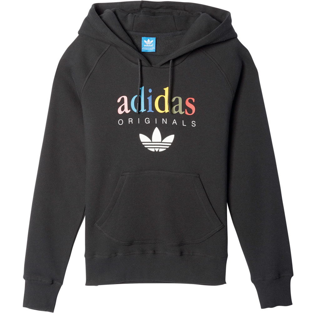 adidas Originals Hoodie Damen-Kapuzenpullover Black | Fun ...