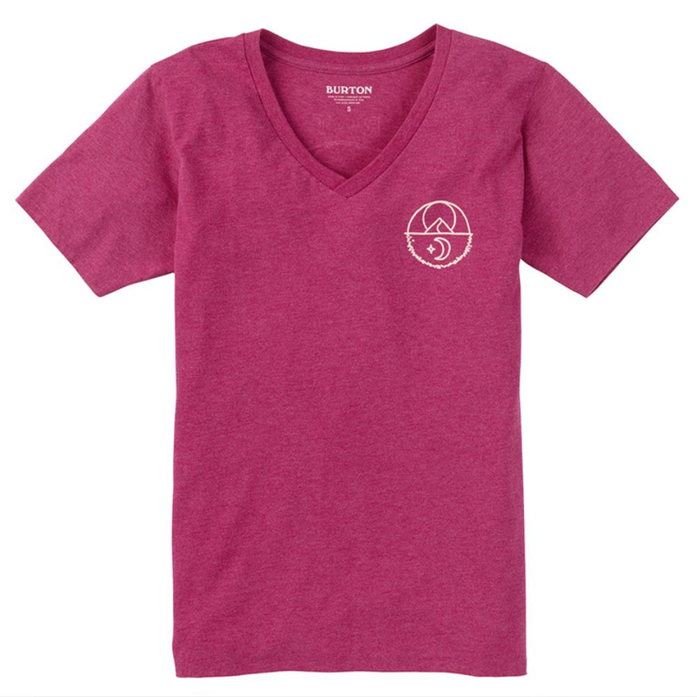 Burton Tarrytown V-Neck Damen T-Shirt Anemone Heather günstig online kaufen