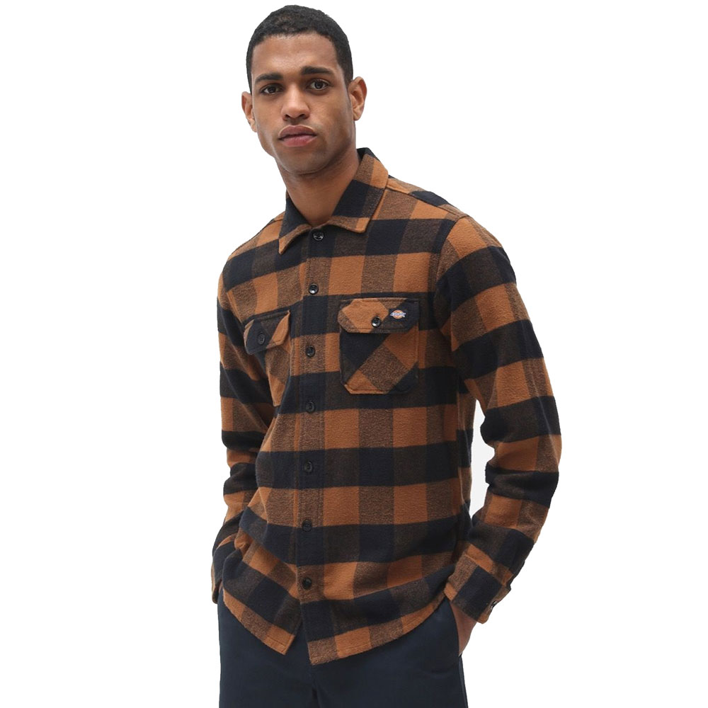 Dickies New Sacramento Shirt Brown Duck günstig online kaufen