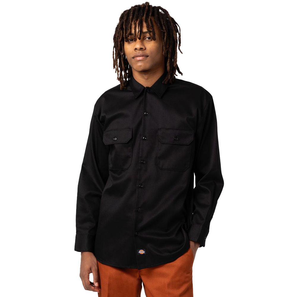 Dickies Work Shirt Long Sleeve Rec Black günstig online kaufen