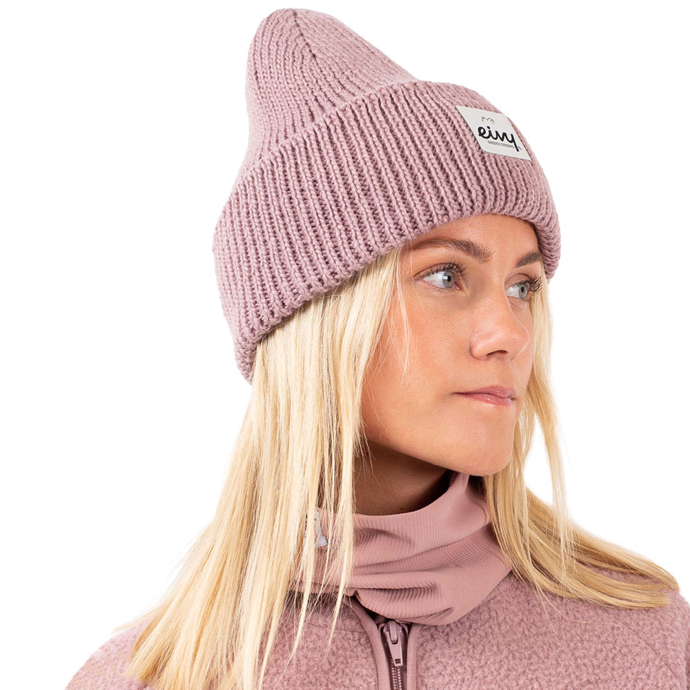 Eivy Easter Rib Wool Beanie Faded Woodrose günstig online kaufen