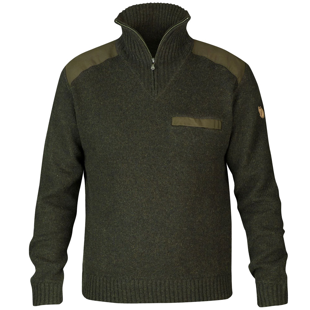 Fjaellraeven Koster Sweater Dark Olive günstig online kaufen