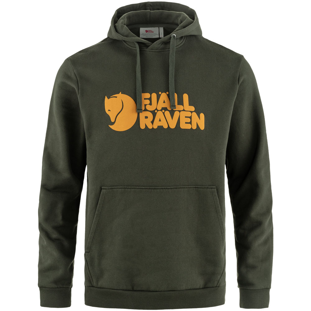 Fjaellraeven Logo Hoodie Deep Forest günstig online kaufen