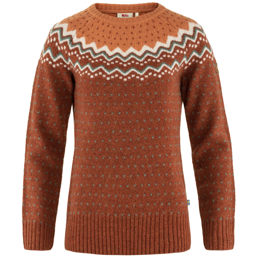 Fjaellraeven Oevik Knit Sweater Autumn Leaf/Desert Brown günstig online kaufen