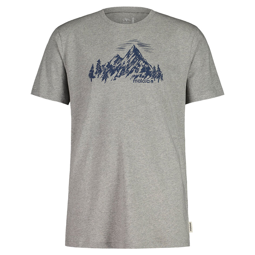 Maloja BrixenM Tee Grey Melange günstig online kaufen