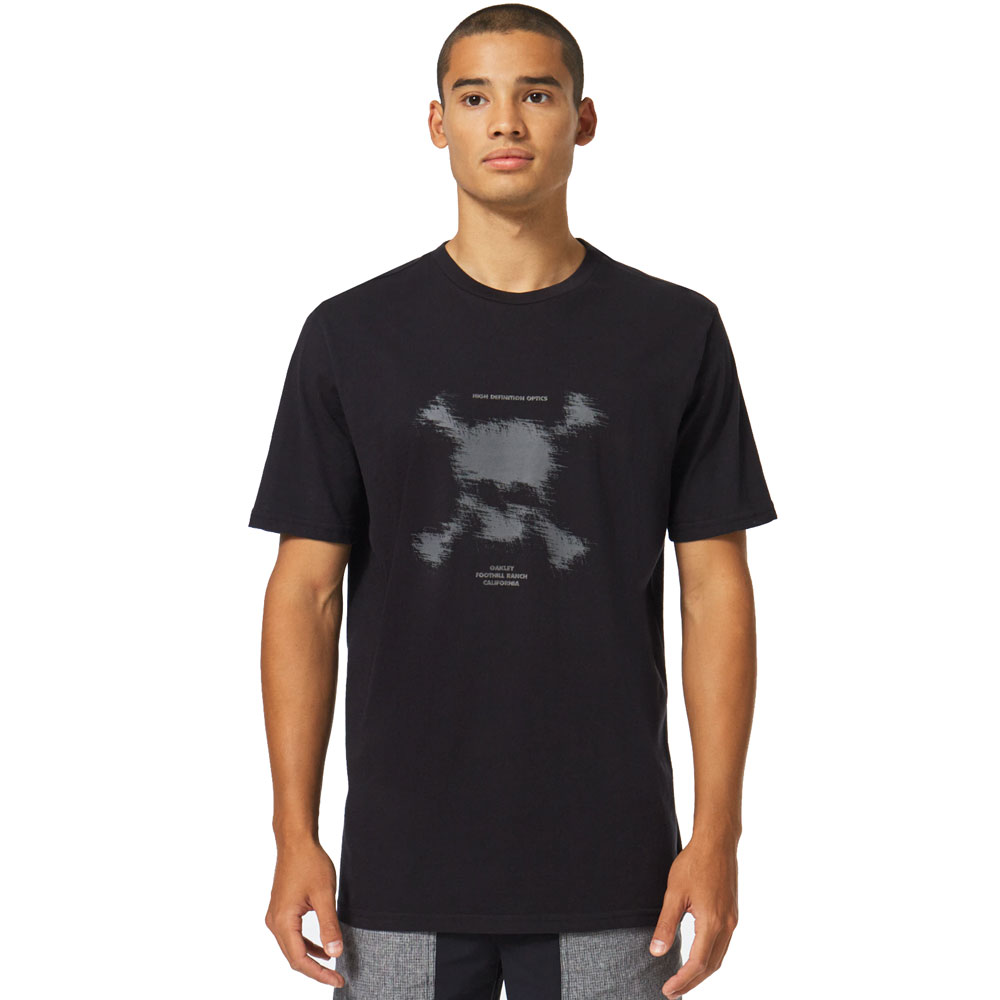 Oakley Blurred Scatter Skull Tee Blackout günstig online kaufen