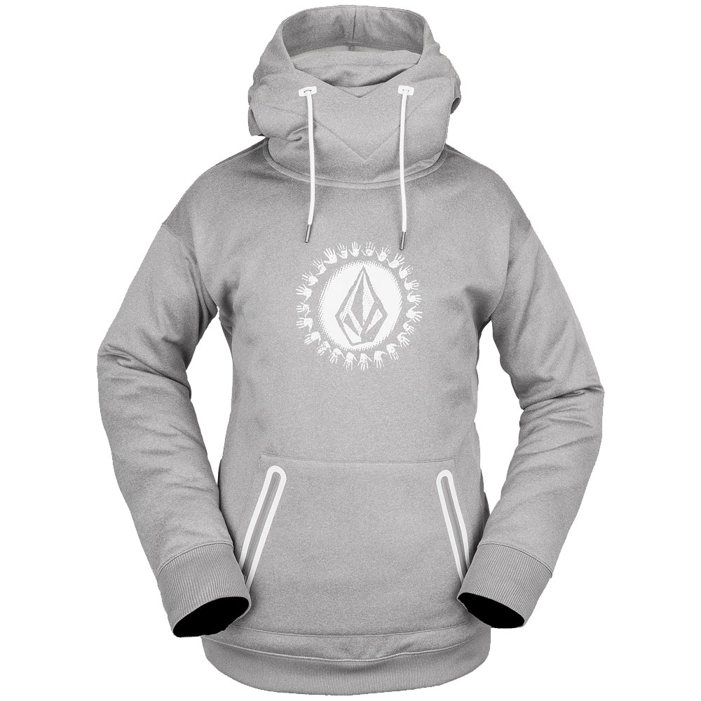 Volcom Spring Shred Hoody Heather Grey günstig online kaufen