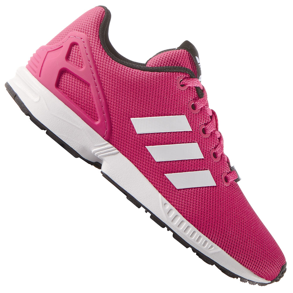 Adidas Originals Zx Flux K Sneaker Equipment Pinkwhite Fun Sport Vision 6879