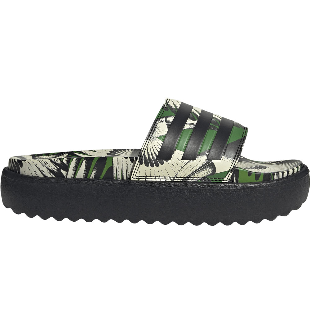 adidas Originals Adilette Platform Crew Green/Core Black günstig online kaufen