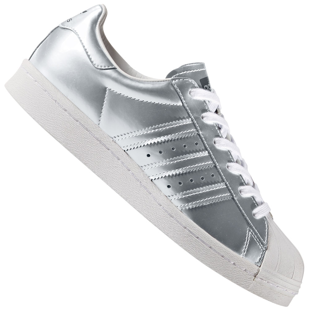 Adidas Originals Superstar W Damen Sneaker Silver Metallic Fun Sport Vision 6453