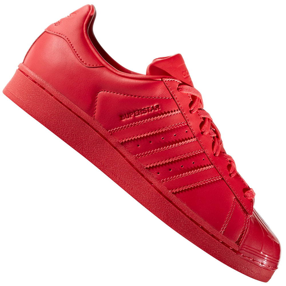 Adidas Originals Superstar Glossy Toe Damen Sneaker Ray Redcore Black Fun Sport Vision 7491