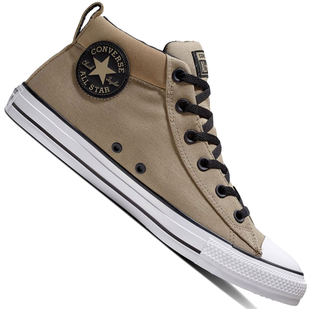 converse chuck taylor all star street leather mid