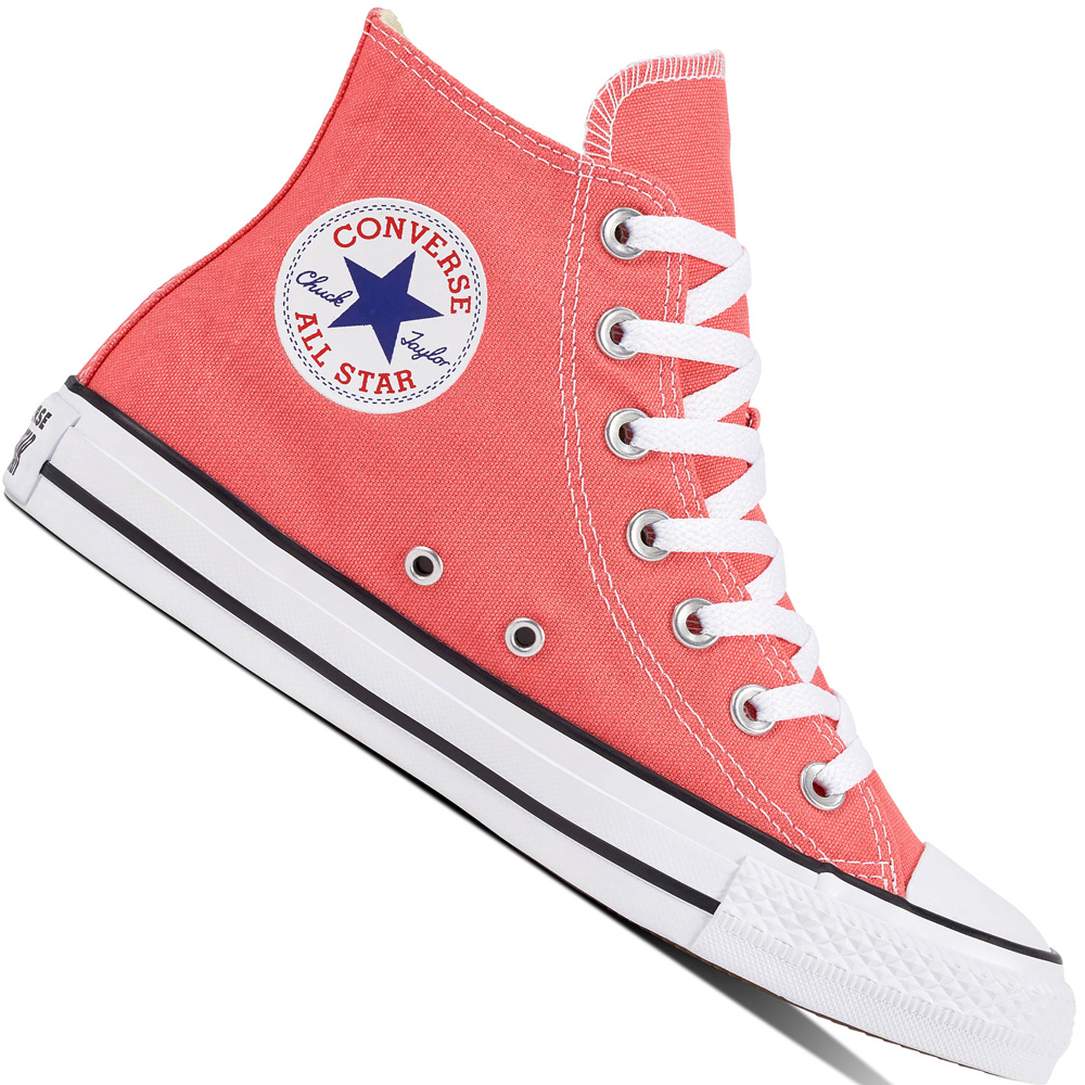 Converse CT All Star Hi Unisex-Sneaker Punch Coral | Fun-Sport-Vision Converse CT All Star Hi Unisex-Sneaker Punch Coral | Fun-Sport-Vision