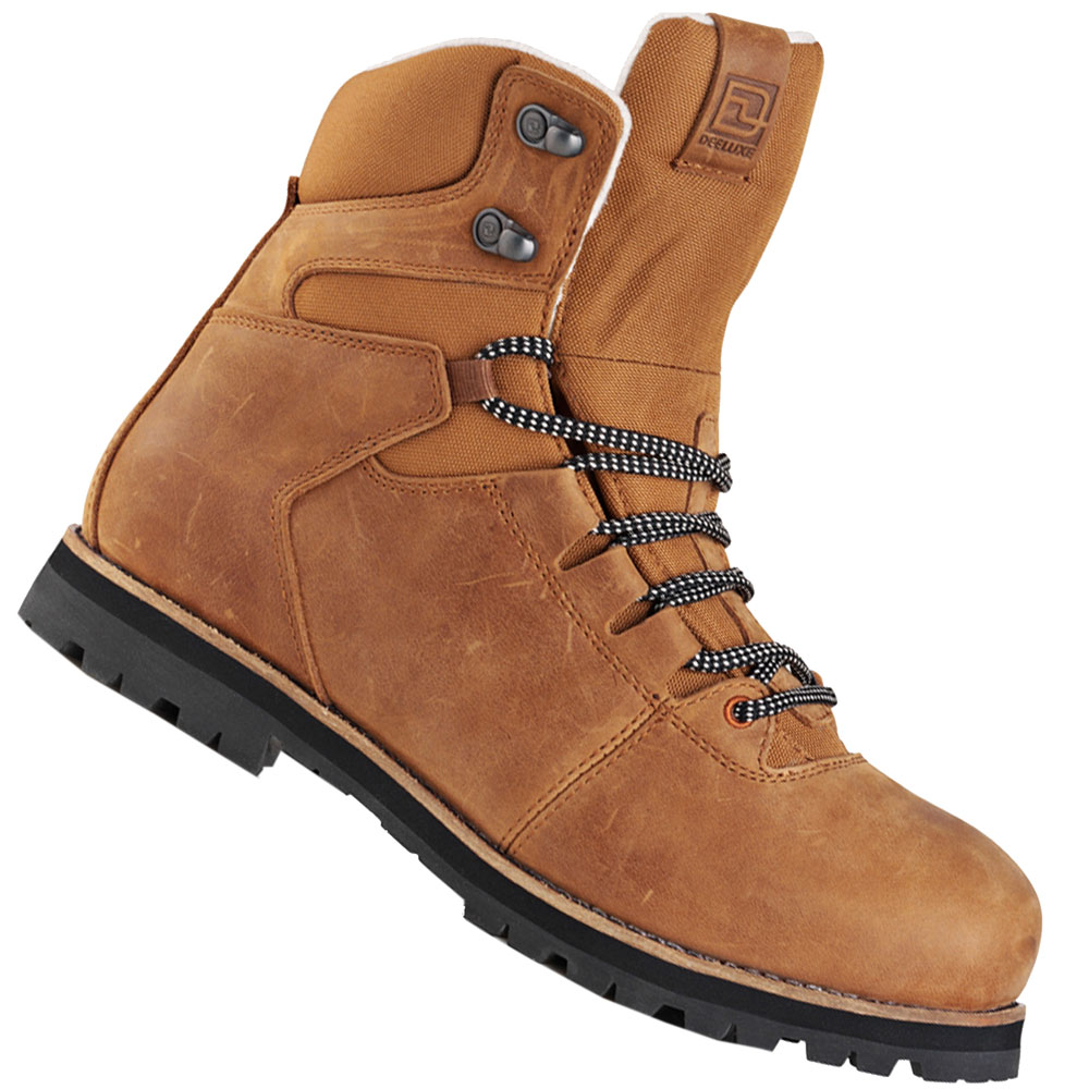 Deeluxe Prime Leather Herren-Winterboots Brown günstig online kaufen