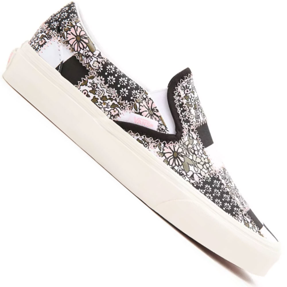 Vans Classic Slip-On Schuhe Patchwork Floral Multi Marshmellow günstig online kaufen