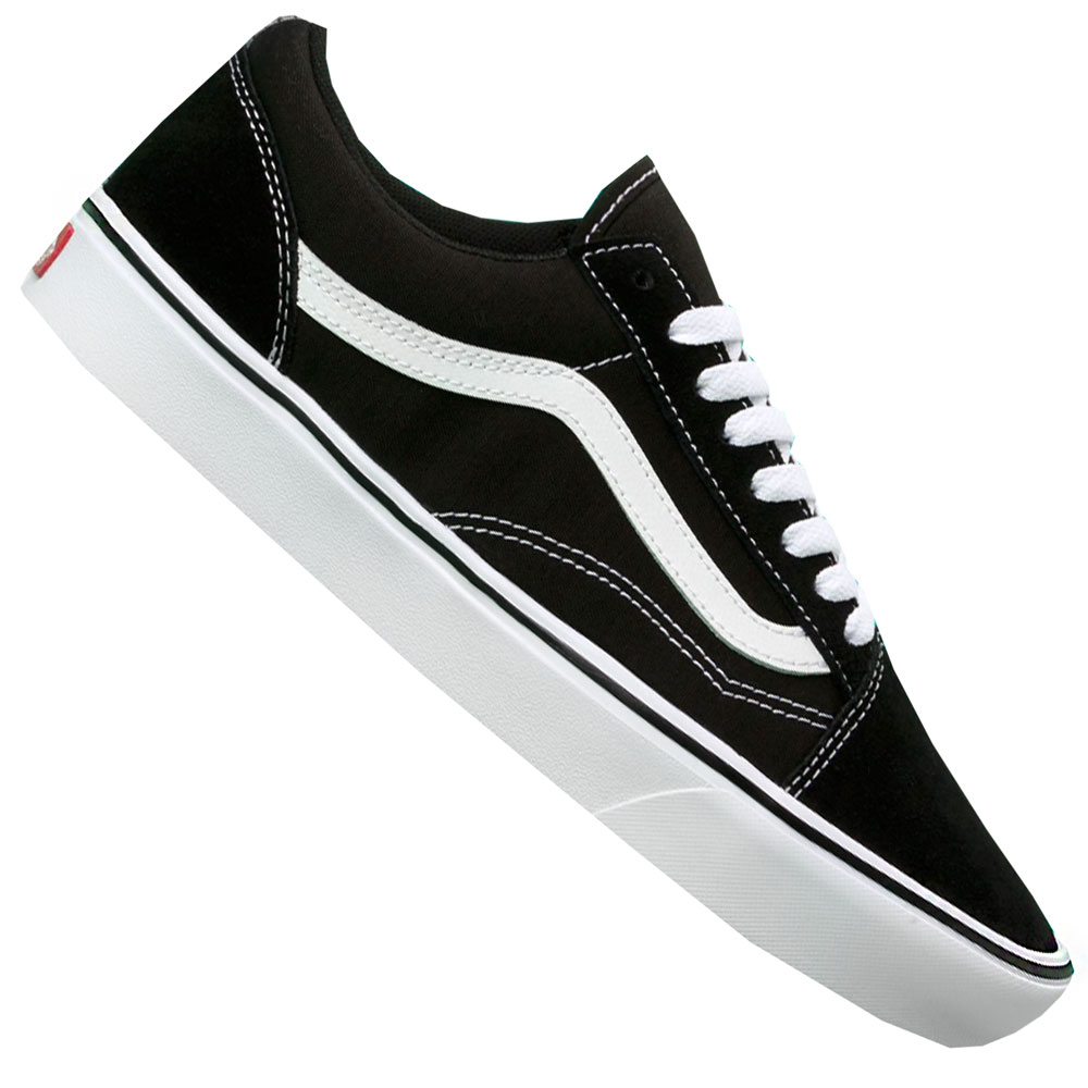 vans old skool comfycush black black