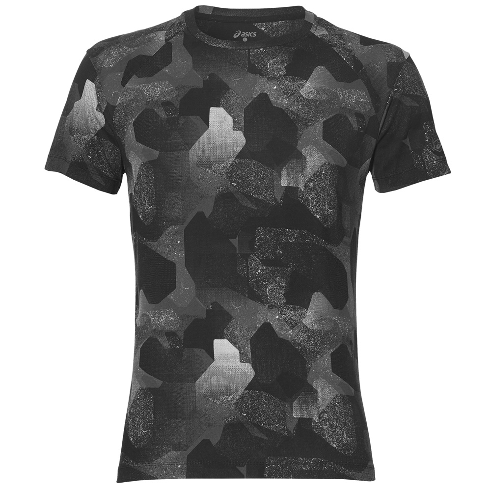 asics fuzeX Tee Herren-Laufshirt Camo Geo günstig online kaufen