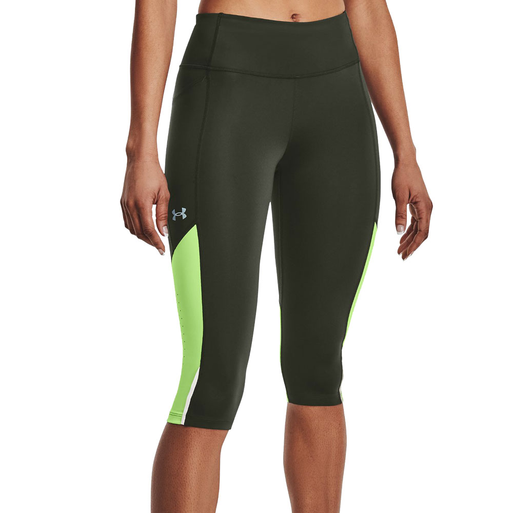 Under Armour Fly Fast 3 Speed Capri Baroque Green/Quirky Lime günstig online kaufen