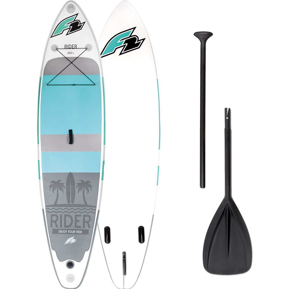 F2 Inflatable Rider SUP Board Turquoise FunSportVision