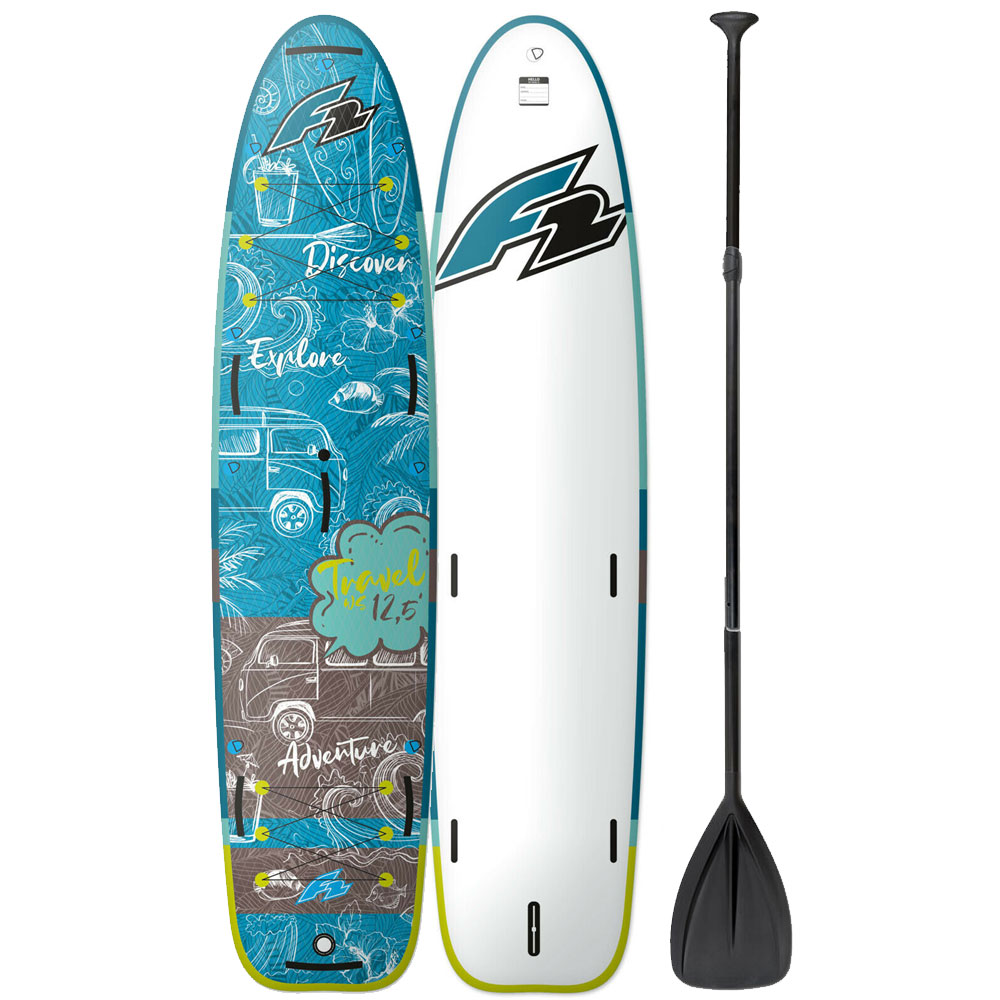 F2 Inflatable Travel WS 12 0 SUP Petrol